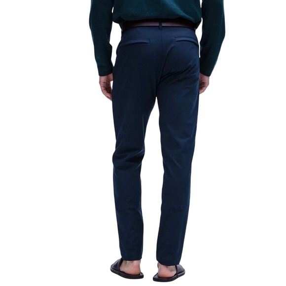 NEW LULULEMON Mens Commission Slim-Fit Pant True Navy Size 31 x 32 MSRP‎ $138 - Picture 2 of 12
